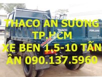 Thaco FORLAND FLD600C 2016 - TP. HCM: Forland FLD600C, 600B đời mới, màu xanh lam, giá chỉ 419 triệu