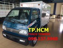 Thaco TOWNER 750A 2016 - Bán Towner 750A sản xuất mới, màu xanh thùng kín tôn lạnh