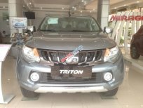 Mitsubishi Triton GLS 2017 - Bán Mitsubishi Triton 4x4 AT Mivec đời 2017, màu xám (ghi), giá 785 triệu