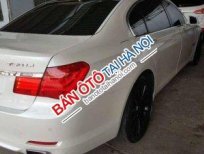 BMW 7 Series 740LI 2010 - Cần bán gấp BMW 7 Series 740LI đời 2010, màu trắng