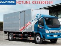Thaco OLLIN  900B 2017 - Cần bán Thaco Ollin 900B 2017, màu xanh lam, 519 triệu