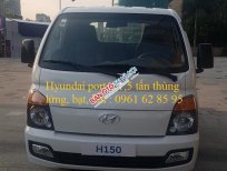 Xe tải 2500kg  Hyundai H150 2018 - Xe tải Hyundai 1 tấn 5 thùng lửng, kín, mui bạt, giá đại lý