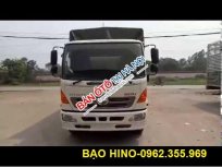 Xe tải Trên 10 tấn FC9JLTA 2017 - Bán xe Hino 10.4 tấn mui bạt 6.8m Euro4, KM 500L dầu + 18tr, phí trước bạ