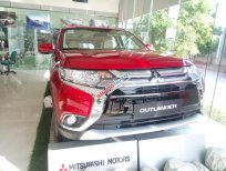 Mitsubishi Outlander CVT 2018 - Cần bán xe Mitsubishi Outlander cvt đời 2018, màu đỏ