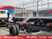 Xe tải 1,5 tấn - dưới 2,5 tấn NK 2018 - Isuzu 1.9 tấn Vinh Phát NK490SL, xe tải thùng dài 6m