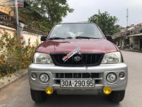 Daihatsu Terios 4x4 MT 2004 - Bán Daihatsu Terios 4x4 MT 2004, màu đỏ, nhập khẩu, số sàn 