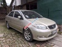 Toyota Vios  G  2003 - Bán Toyota Vios G sản xuất 2003, màu vàng số sàn giá cạnh tranh