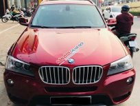 BMW X3 2012 - Cần bán lại xe BMW X3 3.0L Xdrive28i đời 2012, màu đỏ, xe nhập