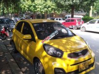 Kia Morning   MT 2015 - Bán ô tô Kia Morning MT đời 2015, màu vàng chính chủ, giá 165tr