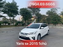 Toyota Yaris G 2015 - Bán Toyota Yaris 1.5 G sx 11/2015 1 chủ siêu mới
