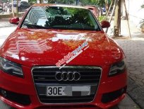 Audi A4 2.0TFSI 2008 - Xe Audi A4 2.0TFSI sản xuất 2008, màu đỏ, nhập khẩu