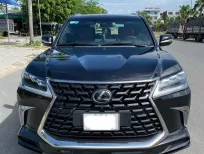 Lexus LX 570 2021 - Bán xe Lexus LX570 Super Sport Trung Đông xịn model 2021 màu Đen nội thất nâu da bò