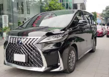 Lexus LM 300 2021 - Cần bán xe Lexus LM 300h đời 2021 bản 4 ghế VIP có vách ngăn, màu đen, nhập khẩu