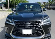 Lexus LX 570 2021 - Bán xe Lexus LX570 Super Sport Trung Đông xịn model 2021 màu Đen nội thất nâu da bò