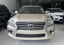 Lexus LX 570 2012 - Em đang có chiếc Lexus LX570 màu vàng cát bản xuất Mỹ , xe sản xuất năm 2012 xe còn nguyên bản