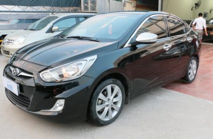 Hyundai Accent 1.4AT 2012 - Bán Hyundai Accent 1.4AT đời 2012, màu đen, nhập khẩu nguyên chiếc, số tự động, 520tr