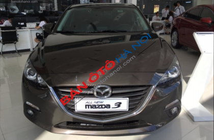 Mazda 3   2016 - Bán ô tô Mazda 3 đời 2016, màu đen, 728tr - Giá hợp lý