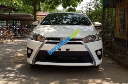 Toyota Yaris G 2015 - Bán Toyota Yaris G đời 2015, màu trắng, xe nhập