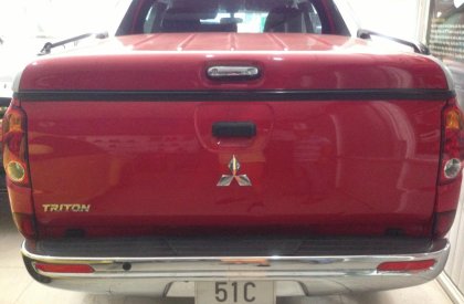 Mitsubishi Triton 2014 - Cần bán xe Mitsubishi Triton đời 2014, màu đỏ, nhập khẩu còn mới, giá 455tr