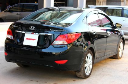 Hyundai Accent 1.4AT 2011 - Bán Hyundai Accent 1.4AT đời 2011, màu đen, xe nhập