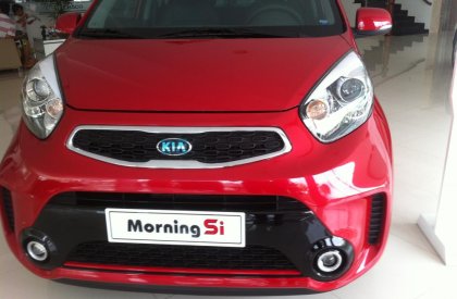 Kia Morning Si  AT 2016 - Bán xe Kia Morning Si  AT 2016, màu đỏ, giá tốt