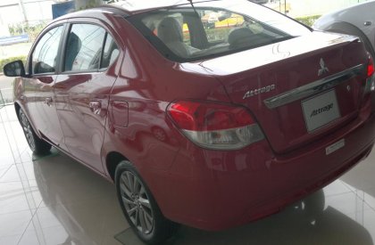 Mitsubishi VT200 MT   2015 - Cần bán Mitsubishi Attrage MT màu đỏ sản xuất 2016, nhập khẩu nguyên chiếc, giao xe ngay, thủ tục nhanh gọn