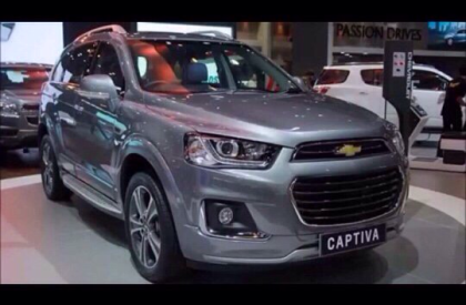 Chevrolet Captiva  REVV 2016 - Cần bán Chevrolet Captiva REVV đời 2016, màu xám, 879 triệu