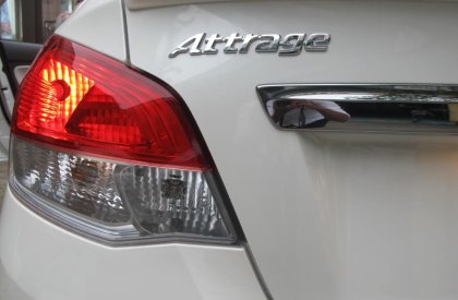 Mitsubishi Attrage CVT  1.2L  2015 - Mình cần bán xe Mitsubishi Attrage CVT 1.2L năm 2015, màu trắng, nhập khẩu nguyên chiếc