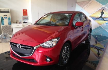Mazda 2 2015 - Bán ô tô Mazda 2 sản xuất 2015, màu đỏ, nhập khẩu nguyên chiếc, giá 604tr