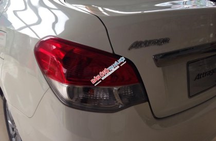 Mitsubishi VT200 CVT 2015 - Bán xe Mitsubishi Attrage CVT 2015, màu trắng, nhập khẩu
