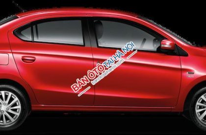 Mitsubishi Attrage CVT 2015 - Bán xe Mitsubishi Attrage năm 2015, màu đỏ, nhập khẩu chính hãng