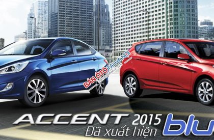 Hyundai Accent 1.4 MT 2015 - Hyundai Accent 2015 đủ các màu - nhập khẩu chính hãng - Giá chỉ từ 552tr  - LH em Nhung 0985596285