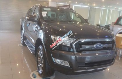 Ford Ranger Wildtrak 3.2 AT 4x4 2016 - Cần bán Ford Ranger Wildtrak 3.2 AT 4x4 2016, màu đen, xe nhập khẩu Thái Lan