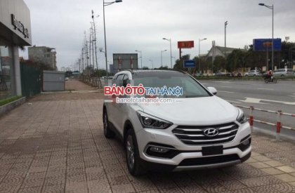 Hyundai Santa Fe CRDi 2016 - Cần bán xe Hyundai Santa Fe CRDi sản xuất 2016, màu trắng