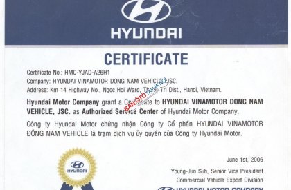 Hyundai HD 72 2015 - Ben tự đổ Hyundai HD72 3,5 tấn nhập khẩu, giá tốt nhất thị trường