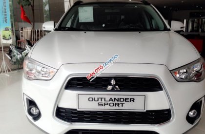 Mitsubishi Outlander GLS 2015 -  Mitsubishi Outlander GLS năm 2016, màu trắng, xe nhập, giá tốt cần bán 