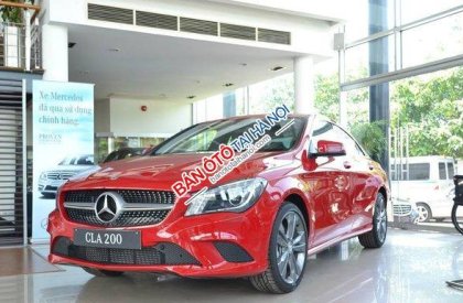 Mercedes-Benz CLA 200 AT 2016 - Auto bán Mercedes 200 AT đời 2016, màu đỏ, nhập khẩu nguyên chiếc