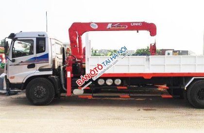 Dongfeng (DFM) 2,5 tấn - dưới 5 tấn 2015 - Bán xe cẩu tự hành Dongfeng 8 tấn, gắn cẩu UNIC 5 tấn