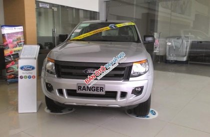Ford Ranger XL 2015 - Bán xe Ford Ranger XL đời 2017, màu bạc, nhập khẩu chính hãng, Hỗ trợ trả góp 80%