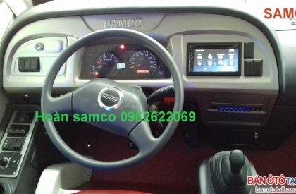Hyundai Xe khách 2016 - Bán xe khách Samco 29/34 chỗ máy ISUZU 5.2L tiết kiệm nhiên liệu 2016 giá 1 tỷ 515 triệu  (~72,143 USD)