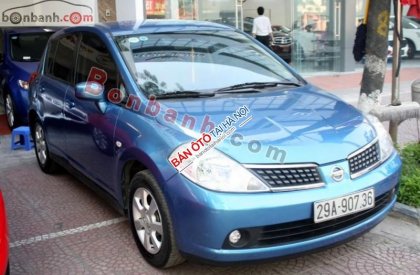 Nissan Tiida 2007 - Cần bán xe Nissan Tiida đời 2007, màu xanh lam, nhập khẩu chính chủ