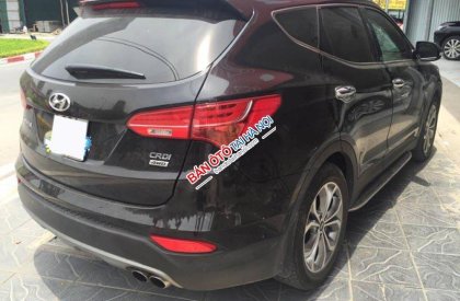 Hyundai Santa Fe CRDi 2015 - Cần bán lại xe Hyundai Santa Fe CRDi đời 2015, màu đen, xe nhập chính chủ
