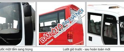 FAW 75L 2016 - Samco Isuzu 29 và 34 chỗ đời 2016, màu đỏ trắng, xe giao ngay