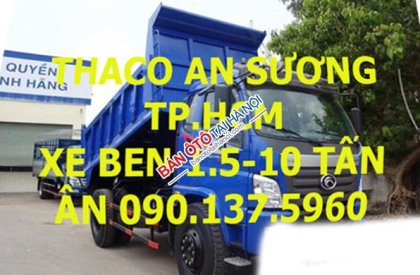 Thaco FORLAND FD9500 2016 - TP: HCM Thaco Forland FD950A đời mới, màu xanh lam