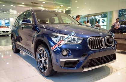 BMW X1 18i 2016 - Bán ô tô BMW X1 18i đời 2016, màu xanh lam, nhập khẩu