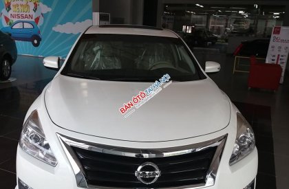 Nissan Teana 2.5 SL 2015 - Cần bán Nissan Teana 2.5 SL đời 2015, màu trắng, nhập khẩu nguyên chiếc giao xe ngay giá thỏa thuận