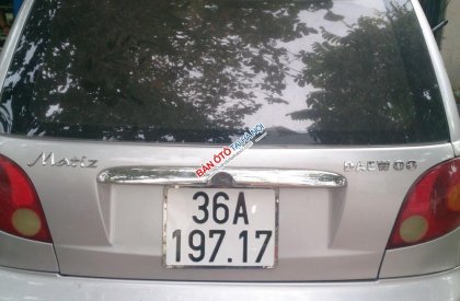 Daewoo Matiz 2012 - Cần bán xe Daewoo Matiz đời 2012, màu bạc, 125 triệu