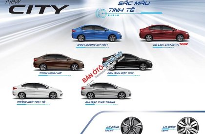 Honda City MT 2016 - Cần bán xe Honda City MT đời 2016, màu xanh lam