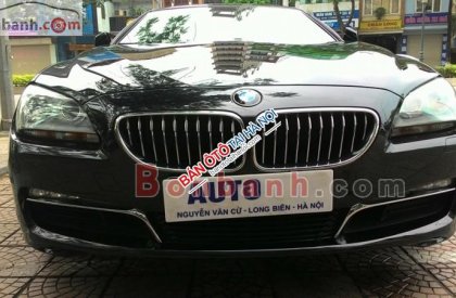 BMW 6 Series 640i 2012 - Cần bán BMW 6 Series 640i 2012, màu đen, nhập khẩu