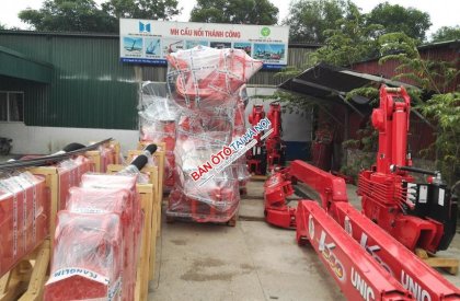 Thaco AUMAN C160 2016 - Bán xe cẩu tự hành 3 tấn, Thaco Auman C160 gắn cẩu 3 tấn